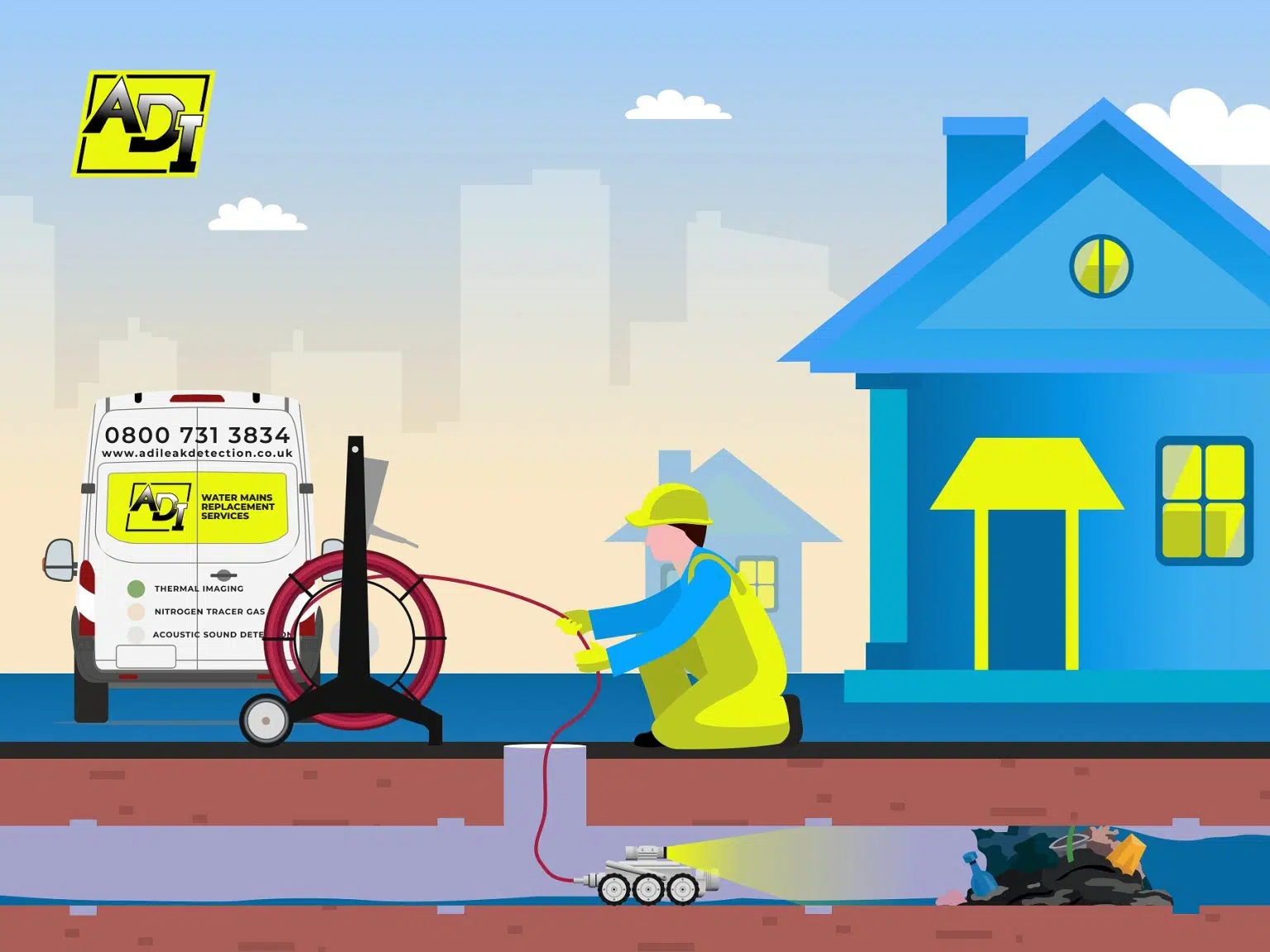 Drainage CCTV Surveys & Investigations Preston